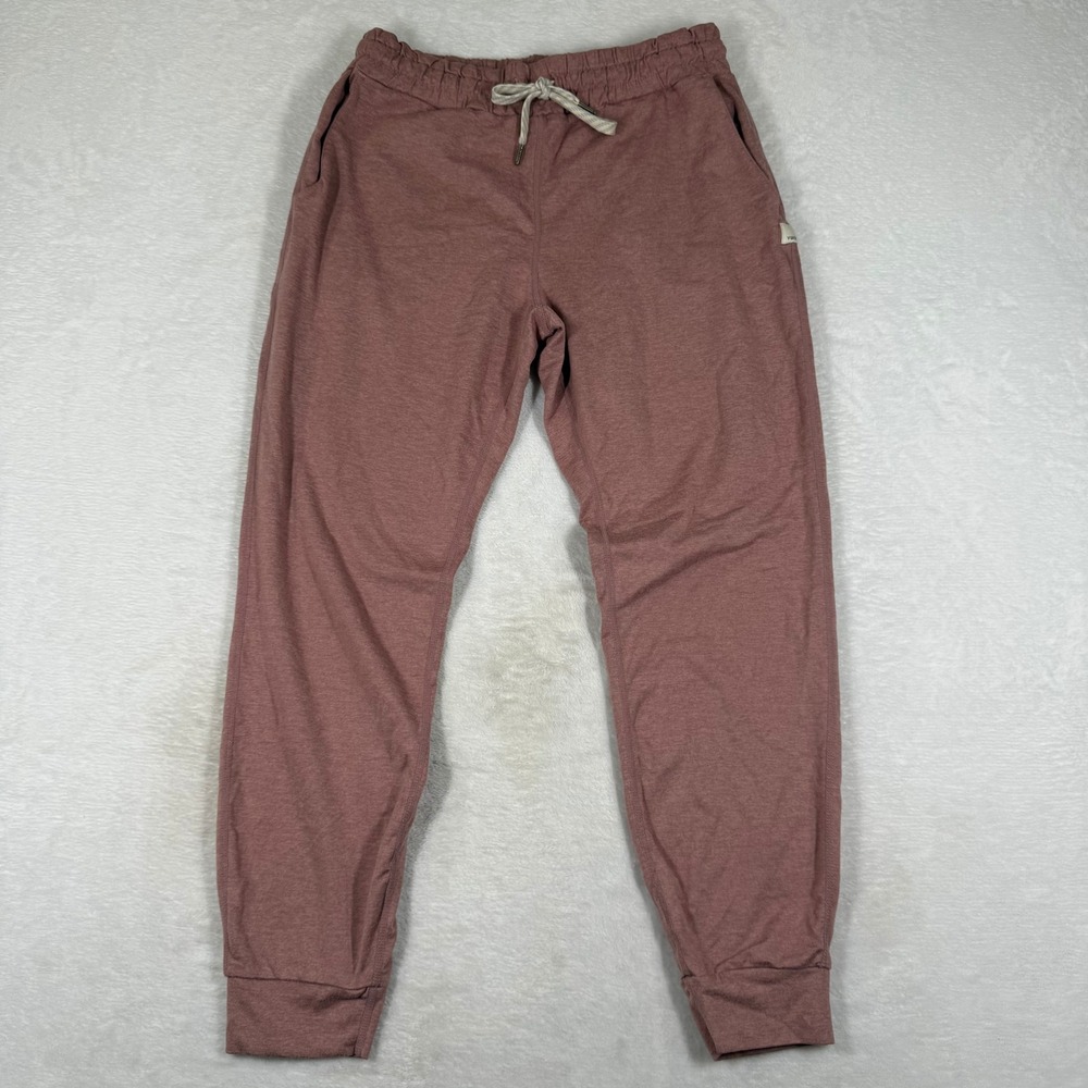Vuori‎ Performance Jogger Dusty Rose Mauve Heathered XS VW303 Athleisure Pants